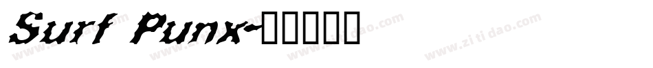 Surf Punx字体转换